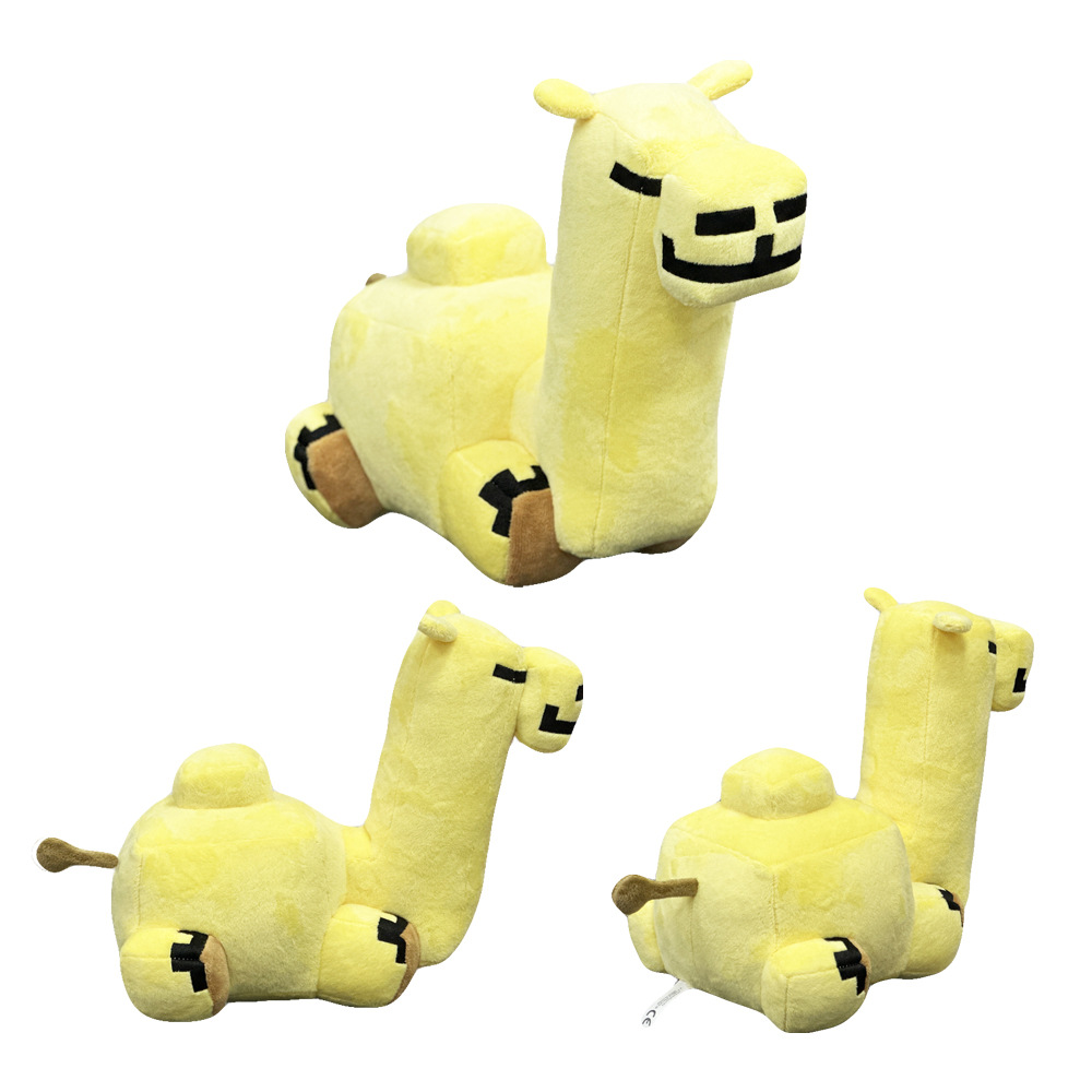 Cross-Border New Products Minecraft Camel plush Camel Plush Toys Figurine Doll