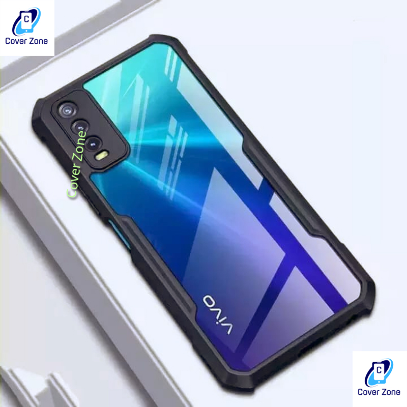 For Vivo Y20 / Vivo Y20G / Vivo Y20i / Vivo Y20S Transparent Silica Gel Matte Shockproof Slim Thin Cover Phone Case For Vivo Y20 Back Cover. 