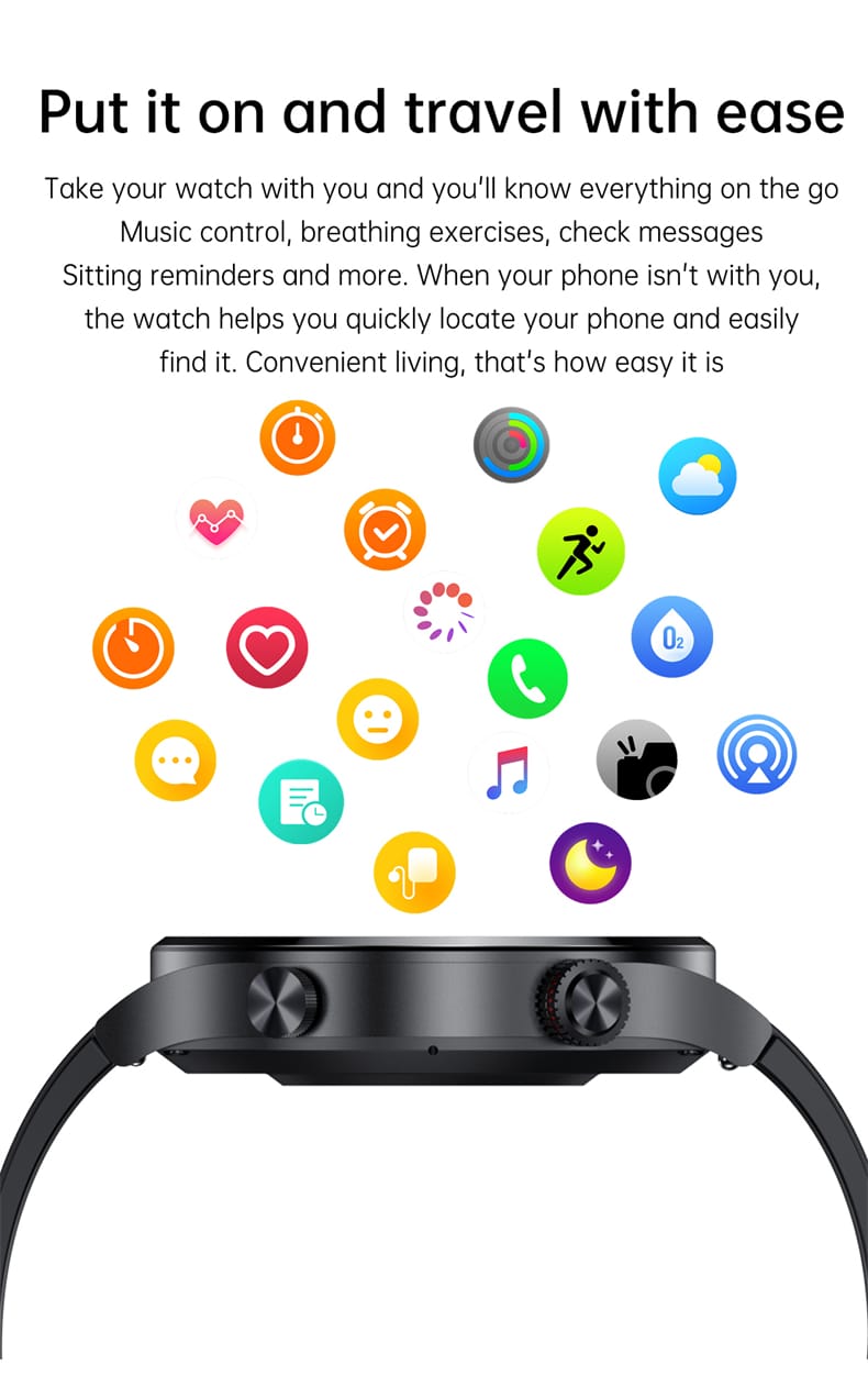 LIGE BW0382 ECG+BP+NFC MADE IN JAPAN Bluetooth call  Smart watch Men Heart rate Blood pressure Full touch sports Fitness Watches Bluetooth Call for Android iOS smart watch with Steel and Silicon belt. 