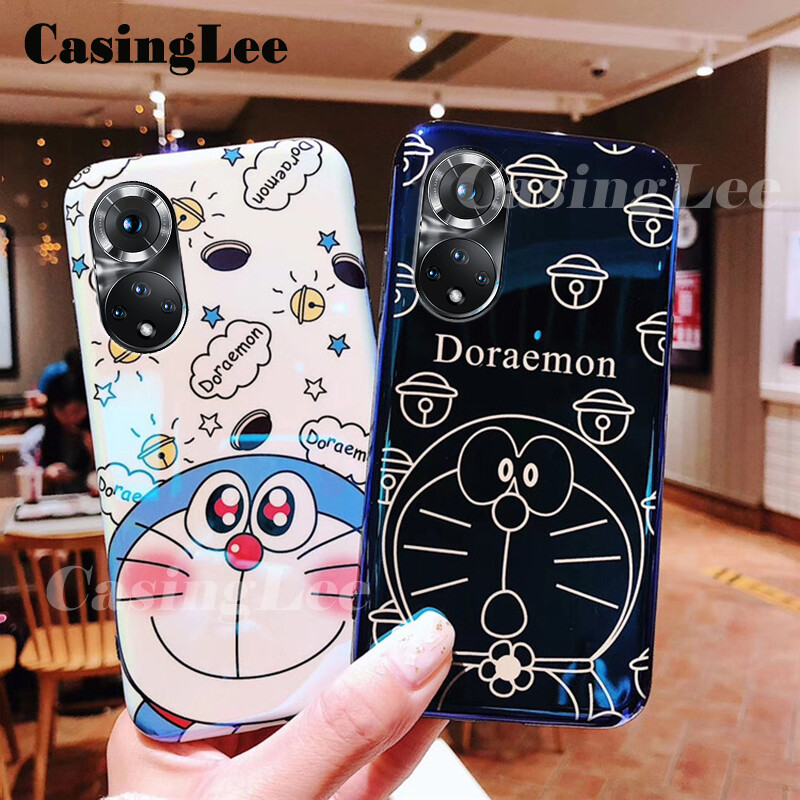 Casinglee For Huawei Nova 9 Case Cute Doraemon Soft Shockproof Cartoon Design Couple Full Protection Back Cover Huawei Nova9 Phone case For girls and Boys