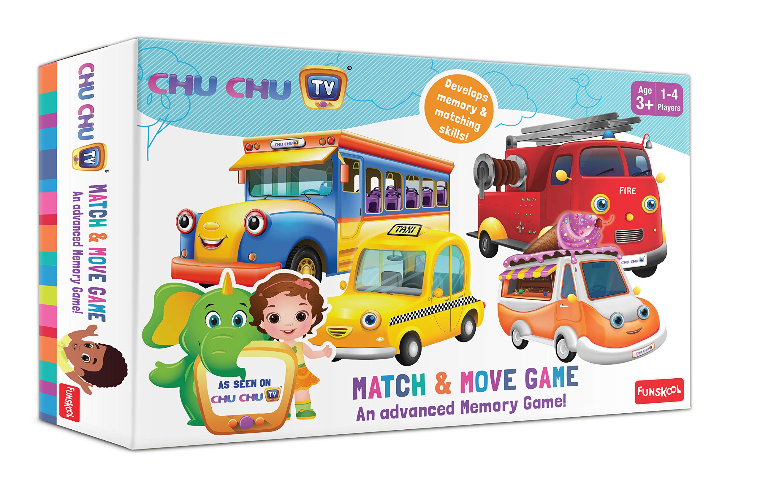 Funskool Chu Chu Match & Move Game. 