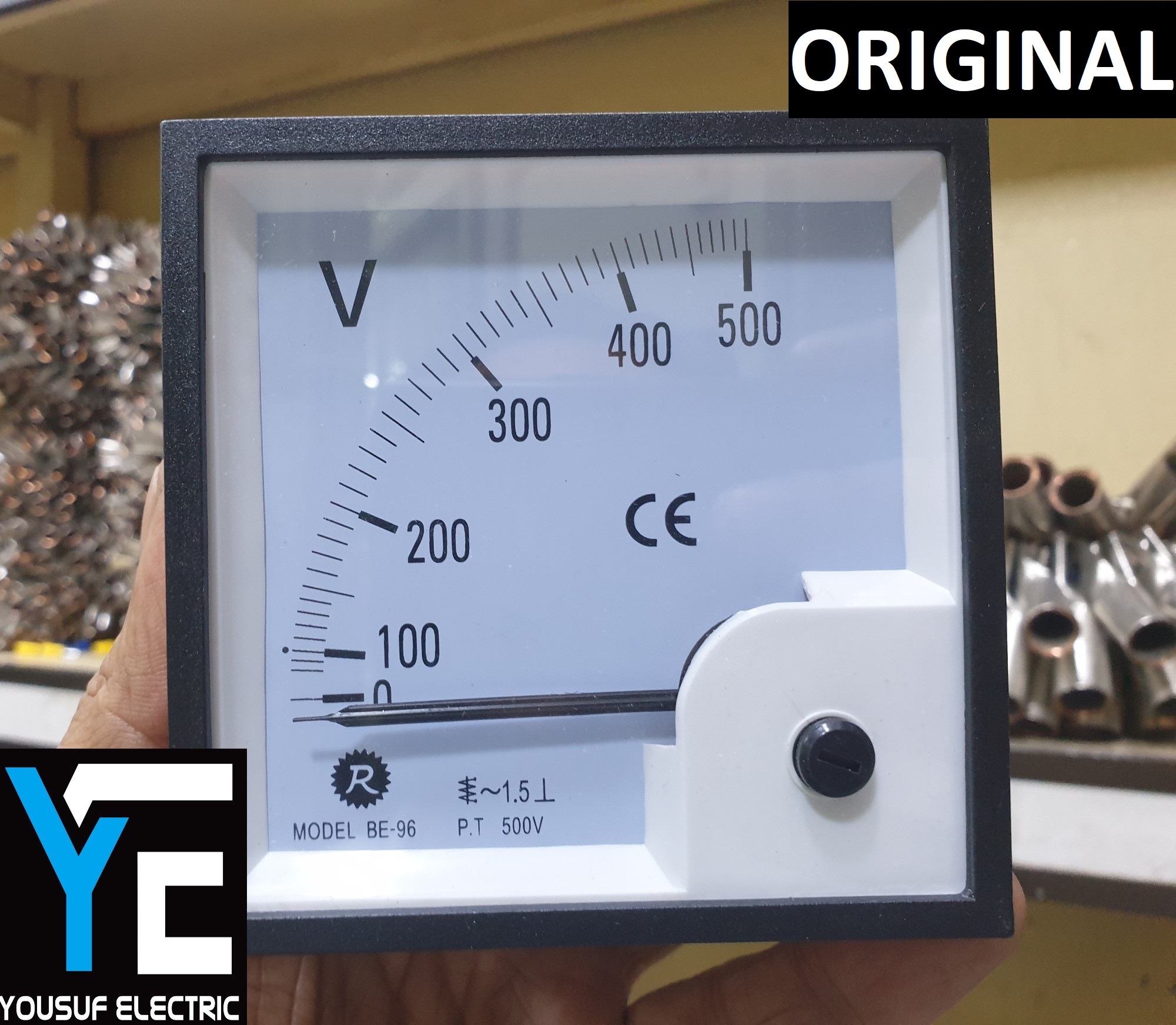 Panel Voltage Meter Analog square volt meter analog Voltmeter 0-500V Top Quality accuracy. 