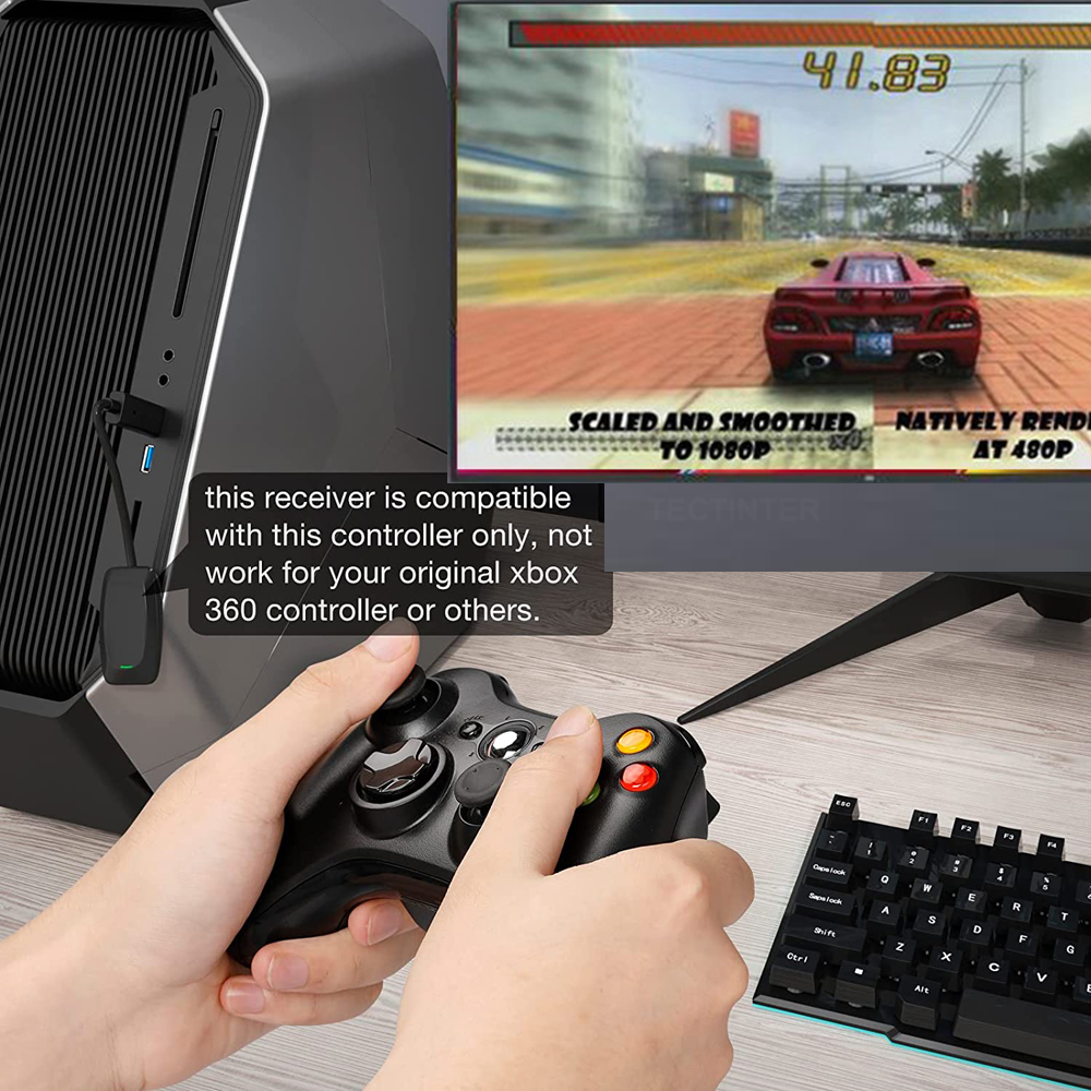 2.4G Wireless Gamepad For Xbox 360 Console Controller Receiver Controle For Microsoft Xbox 360 Game Joystick For PC win7/8/10. 