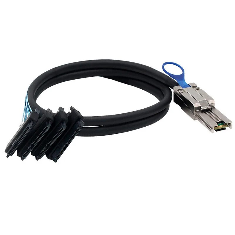 Mini SAS 8088 Turn 4SFF-8482 29+15P All-in-one Array Card SATA Hard ...