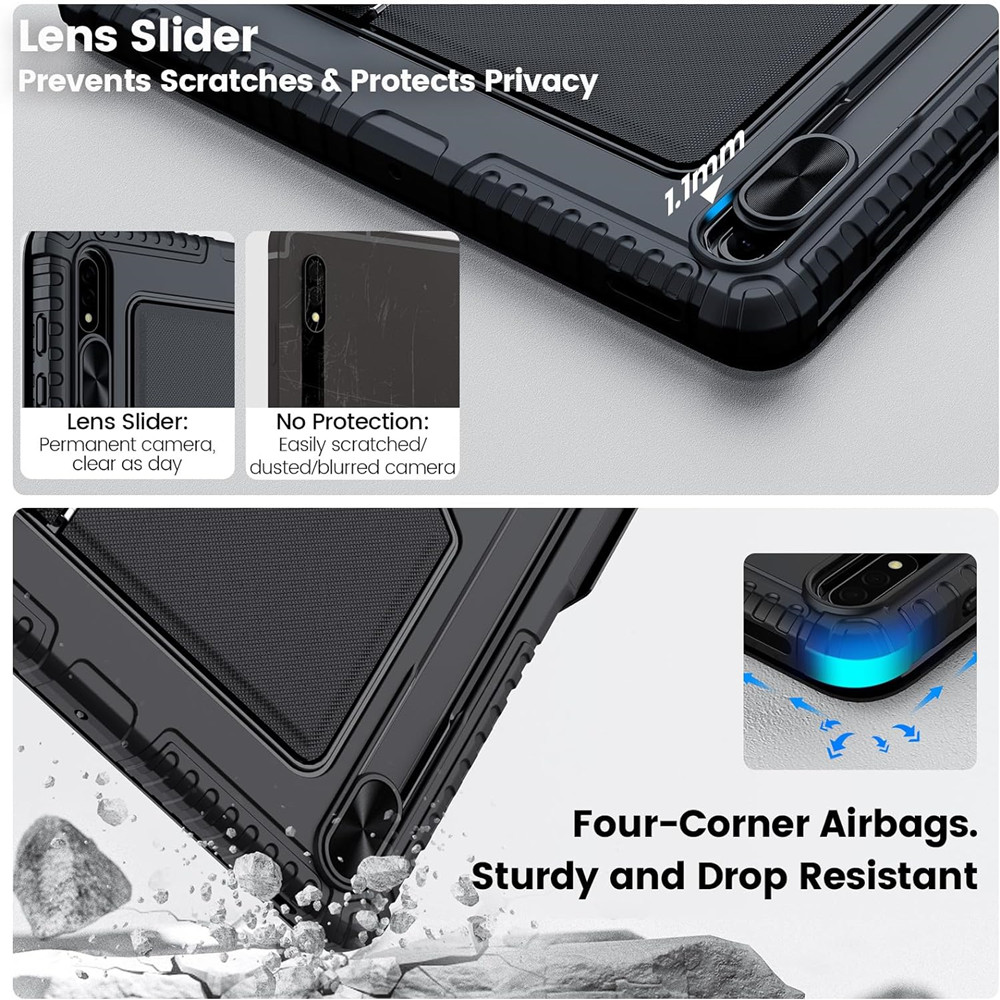 Magic Keyboard For Samsung Galaxy Tab S10+ Case Nillkin Backlight Bluetooth Keyboard Cover For Samsung Galaxy Tab S9/S9 + Cases. 