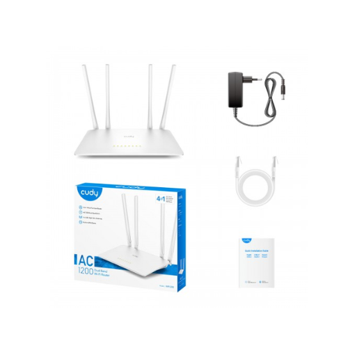 Cudy WR1200 1200 MBPS Dual Band Smart Wi-Fi Router