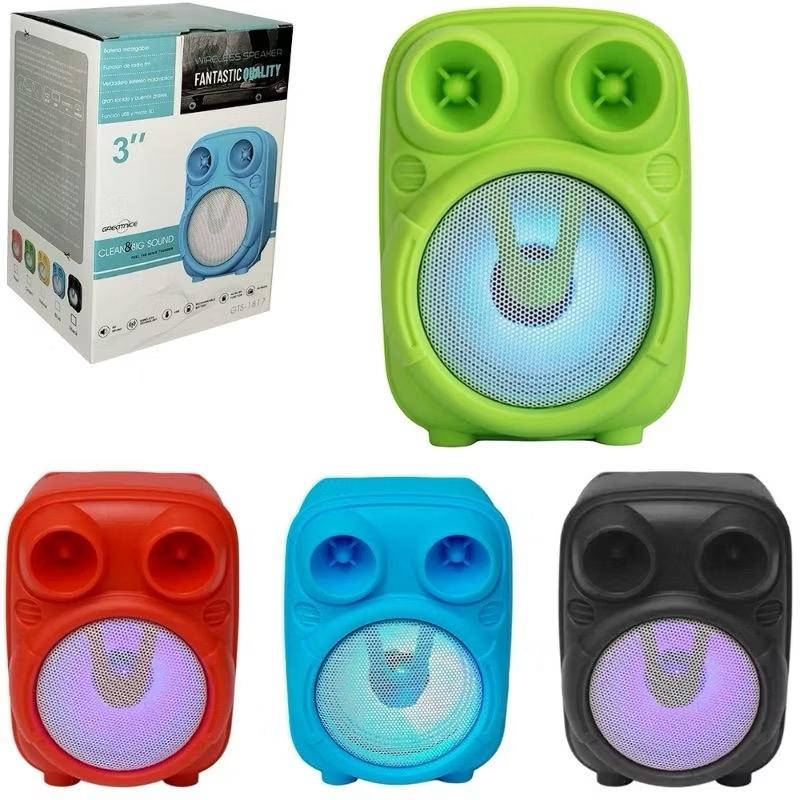 GREATNICE GTS-1817 Bluetooth, USB, TF Card & FM Radio Supported RGB Lighting Speaker. 