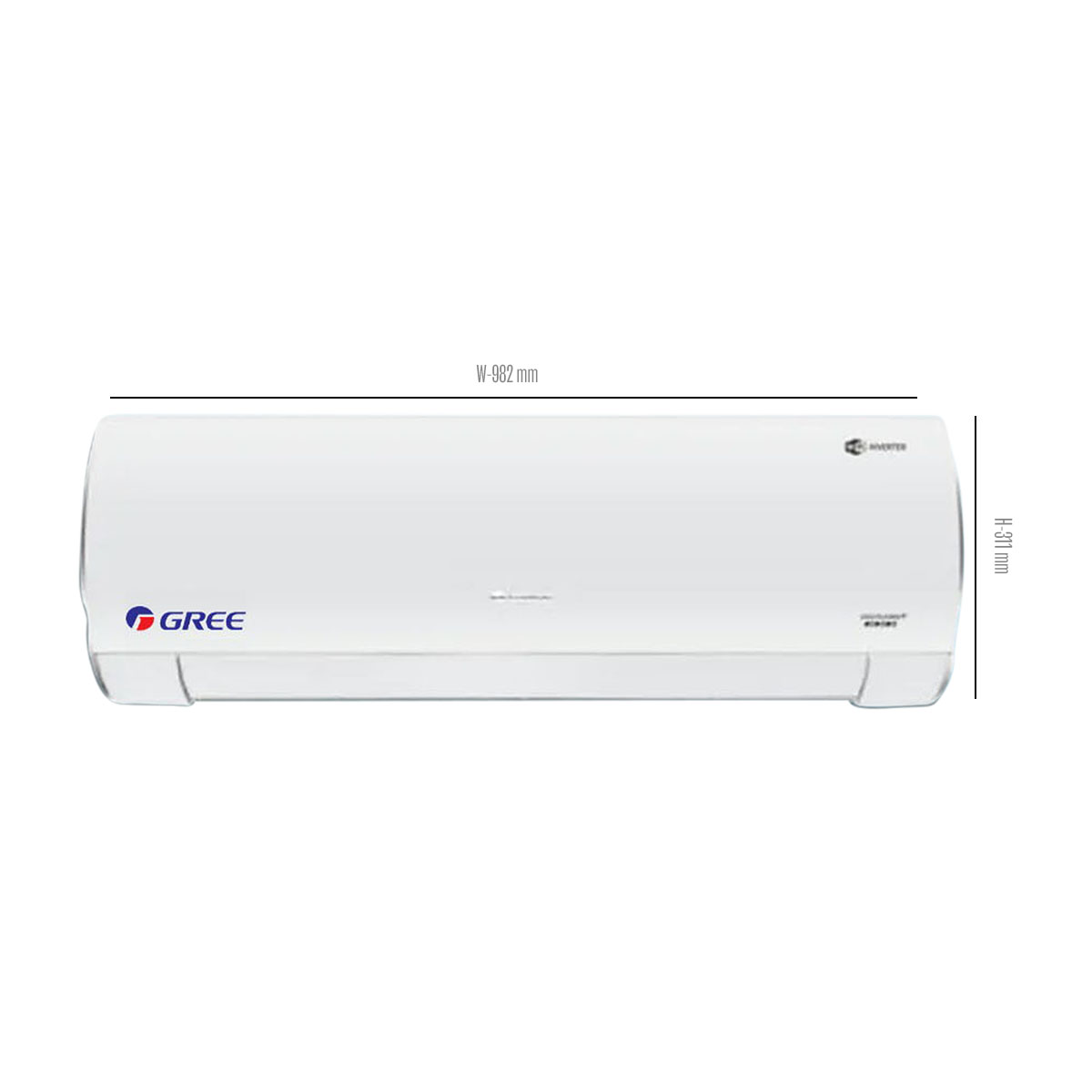 GREE Model: GS-18XPUV32/GS18XFV32  Inverter AC (Official Warranty) - 1.5 Ton. 