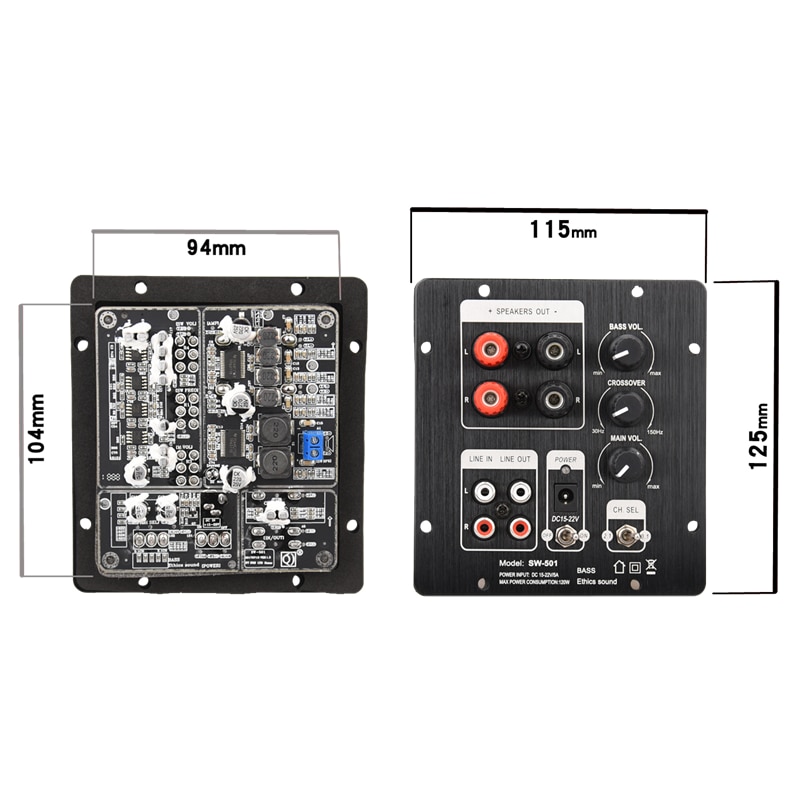 speakers 2.1 Subwoofer Speaker Amplifier Board TPA3118 Audio 30W*2 +60W Sub AMP With Independent 2.0 Output - TPA3118 Bluetooth 5. 