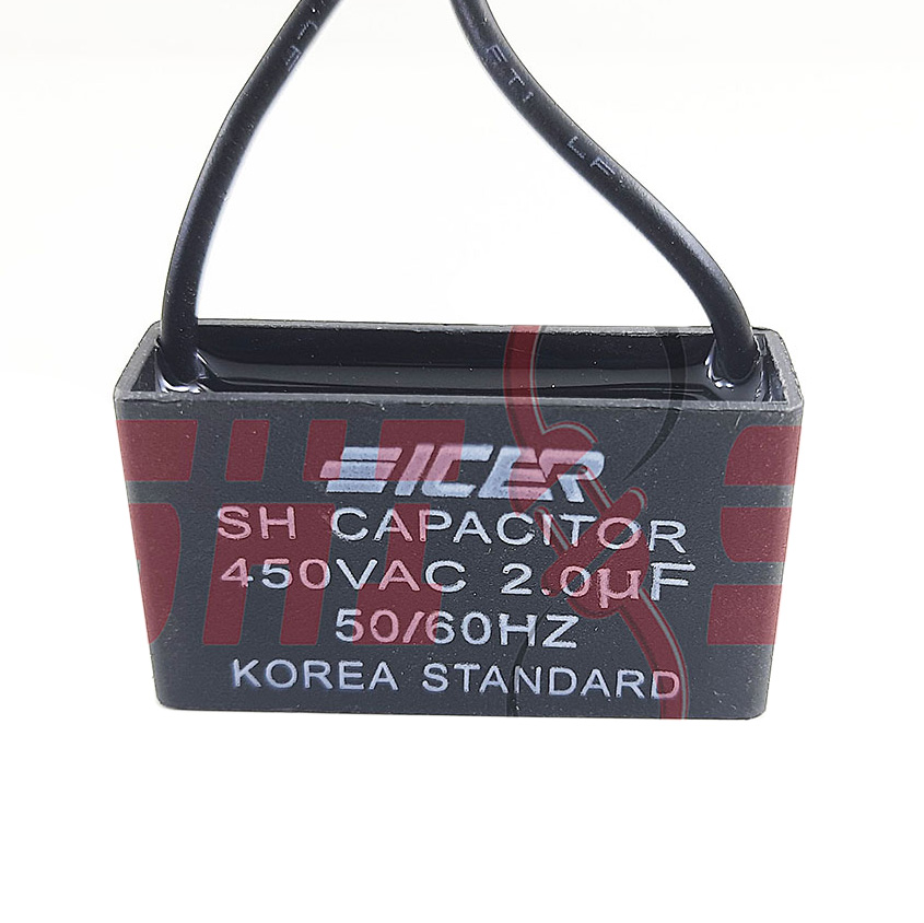 Table Fan Capacitor 2.0uF Electric Fan Capacitor Terminal Type. 