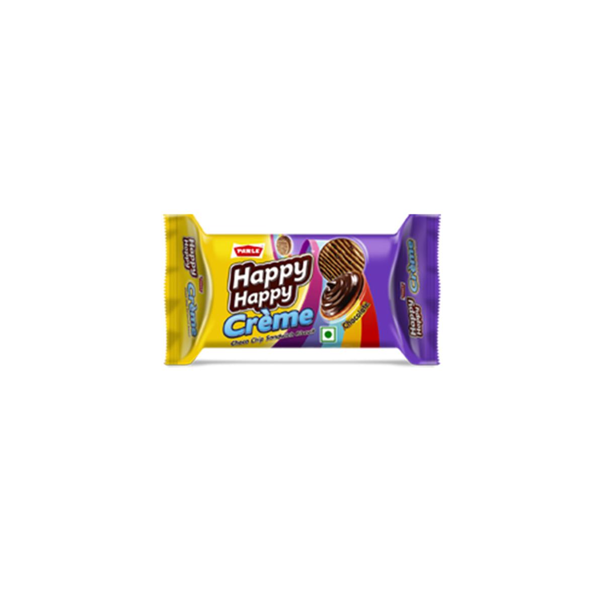 Parle Happy happy choco chip cookies , pack of 12× 60 grams, 720 grams
