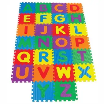 floor alphabet puzzles mat
