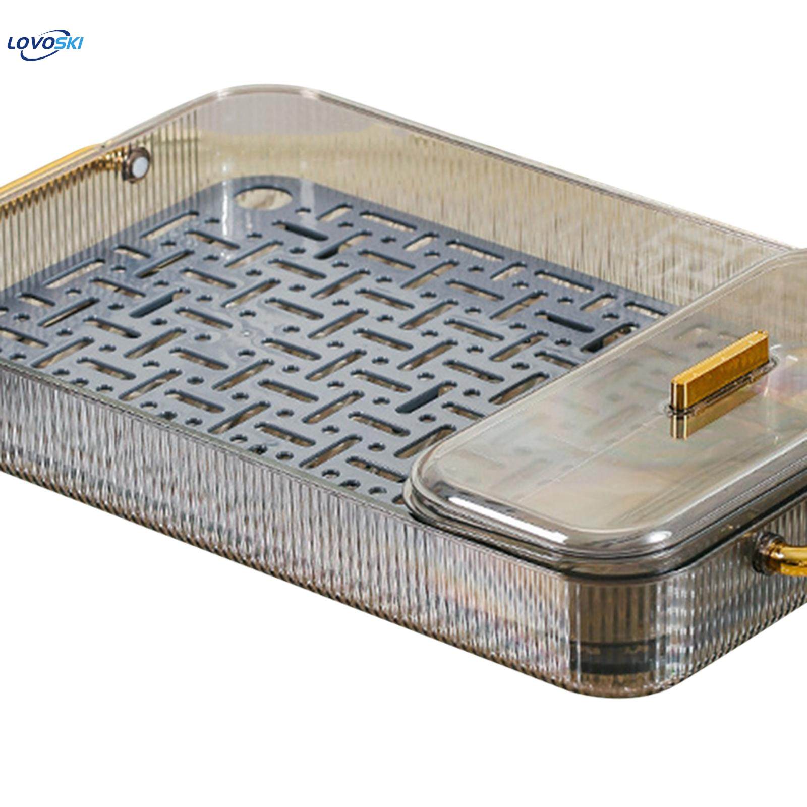 Drain Board Multifunctional Serving Tray Rectangular Tea. 