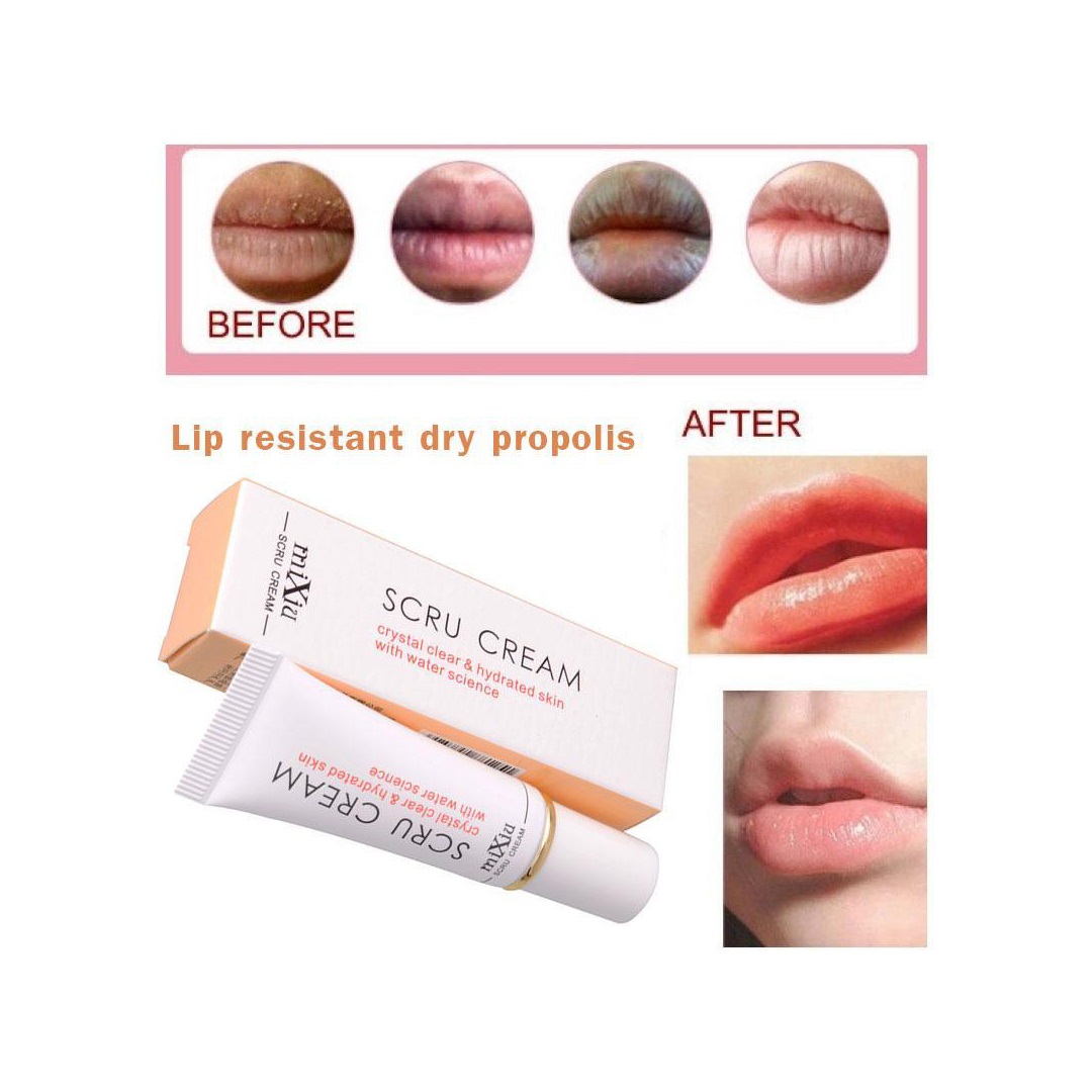 Mixiu SCRU Cream Lips Scrub 11.5g Lips Care. 