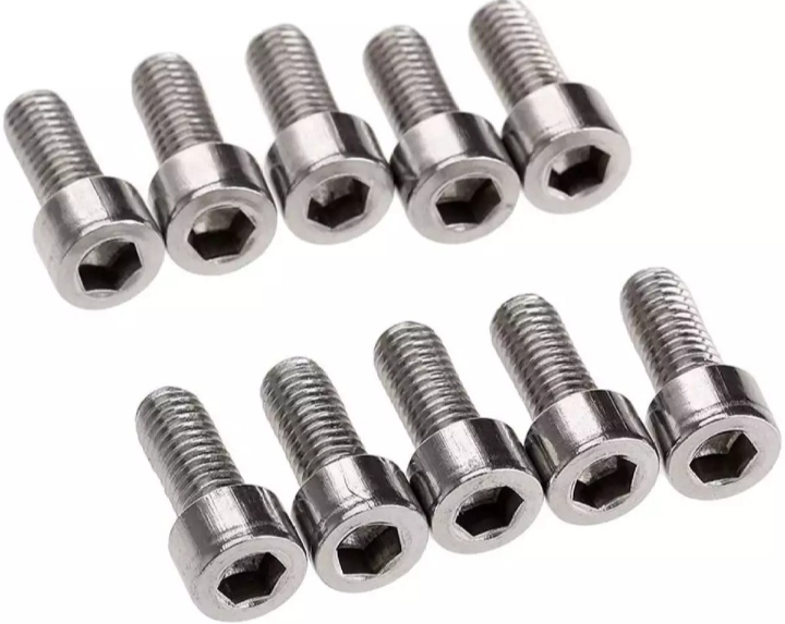 Bicycle Disk screw Nuts Bolts cycle Disk Nut (6pcs) bicycle accessories. 