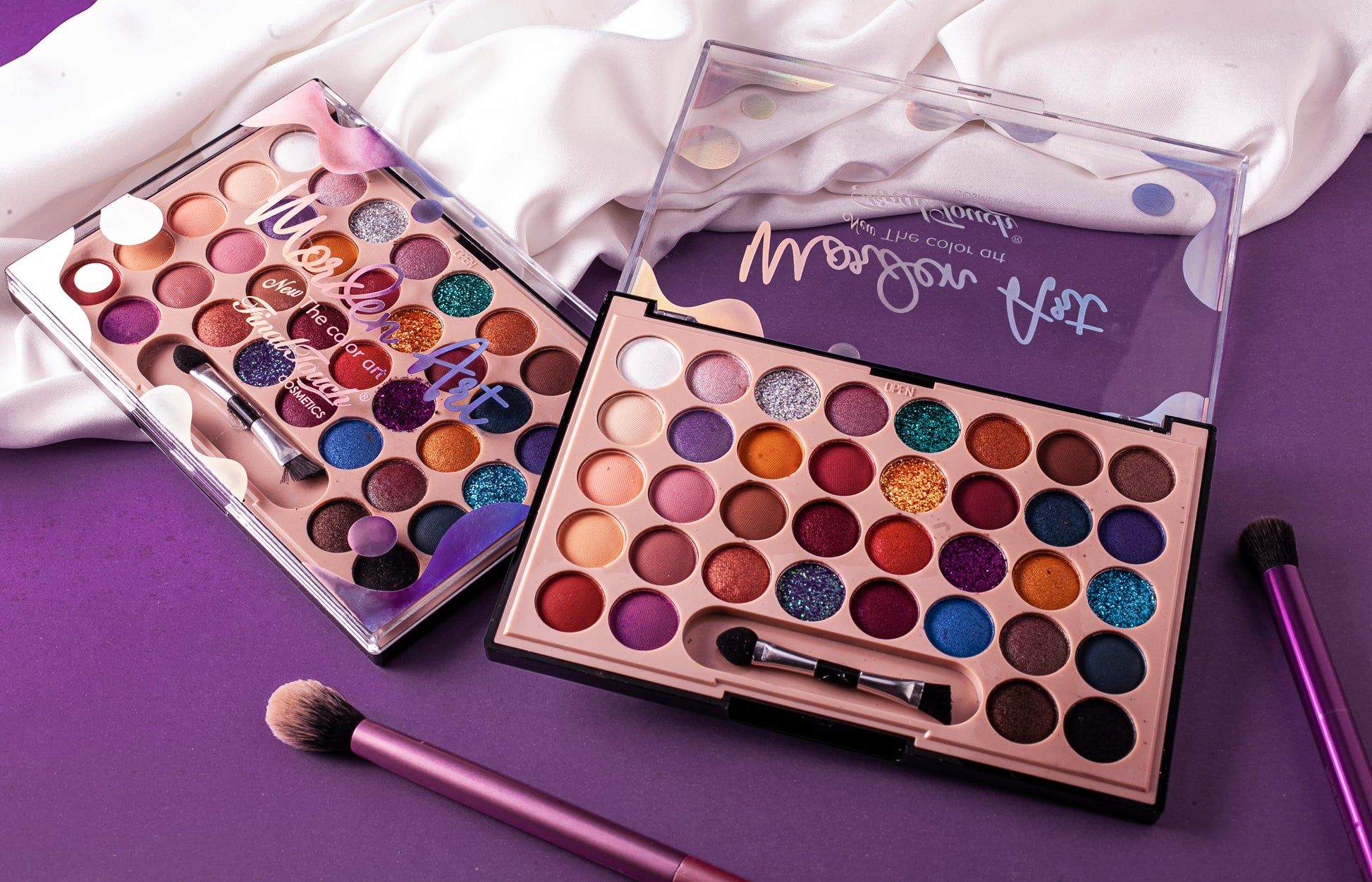 36 Color Eye shadow box with Brush Free