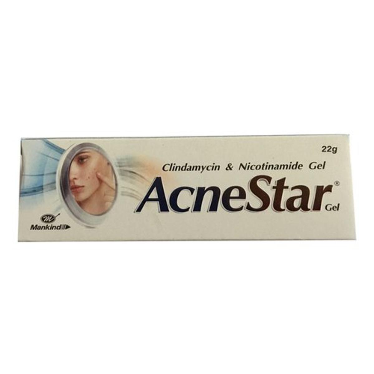 AcneStar Clindamycin and Nicotinamide Gel - 22gm