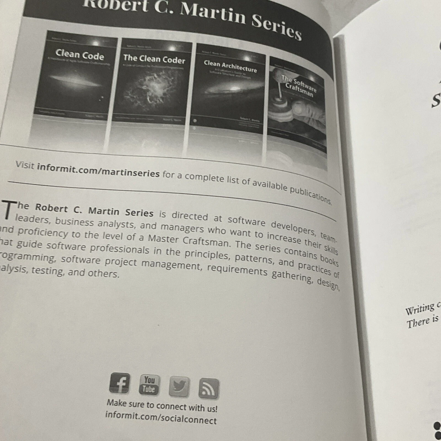 Clean Code: A Handbook of Agile Software Craftsmanship. 