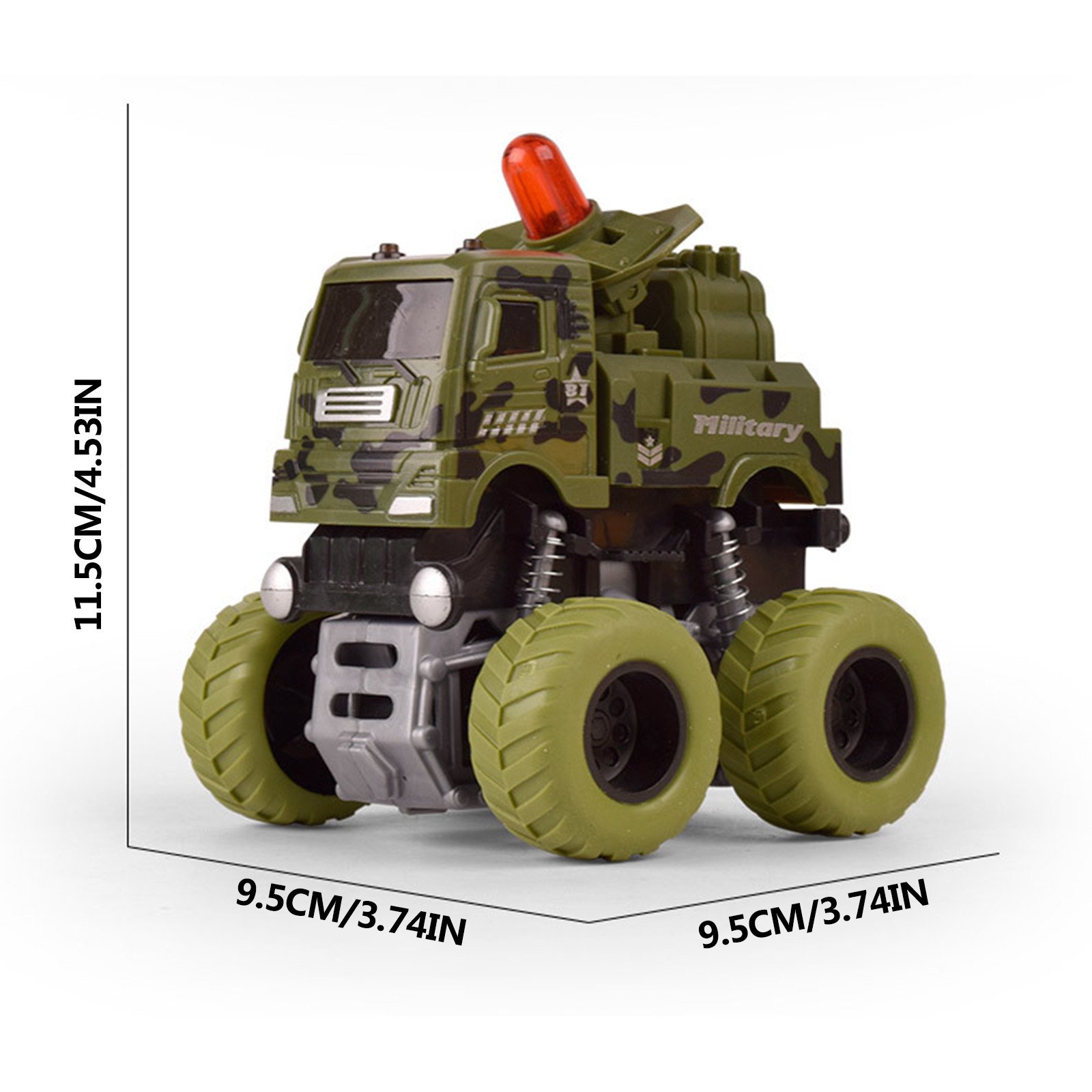 Pack Friction Powered Toy Cars Push and Go Vehicles Engineering Car Military car Fire truck Monsters Truck Toys Boys Gift