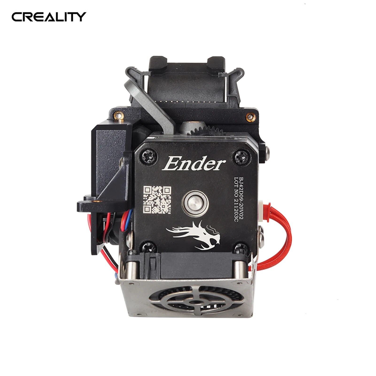Creality 3D Printer Sprite Extruder Pro Kit Dual Gear for Ender-3/Ender-3 Pro/Ender-3 Max/Ender-3 V2 3D Printers Accessory