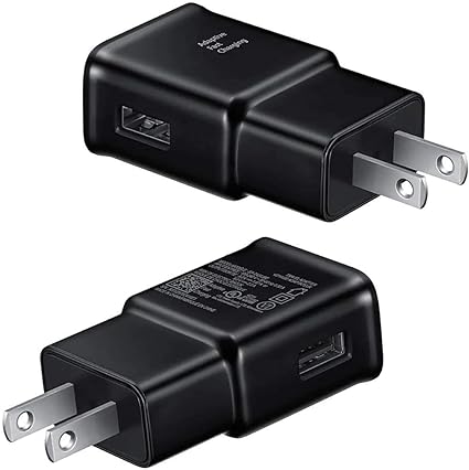 Adaptive Fast Charger Compatible Samsung Galaxy S9 S9 Plus S8 S8+ S10 S10e Note 8 Note 9, Wall Charger Adapter Block with USB Type C Cable Kit. 