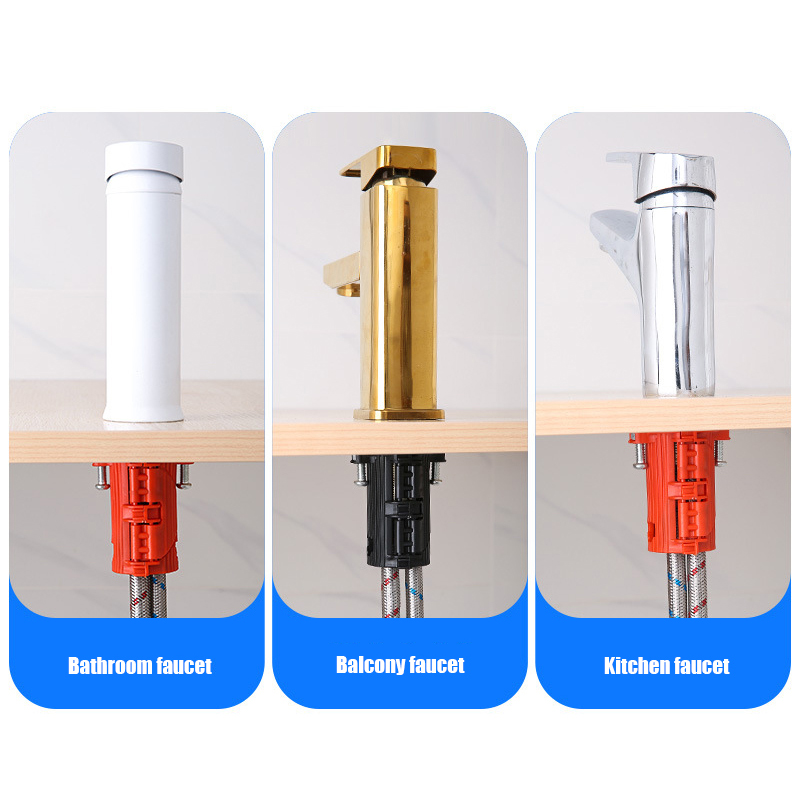 Kitchen Faucet Quick Installation Fixing Device Anti Loosening Lock Nut GJCUTE. 