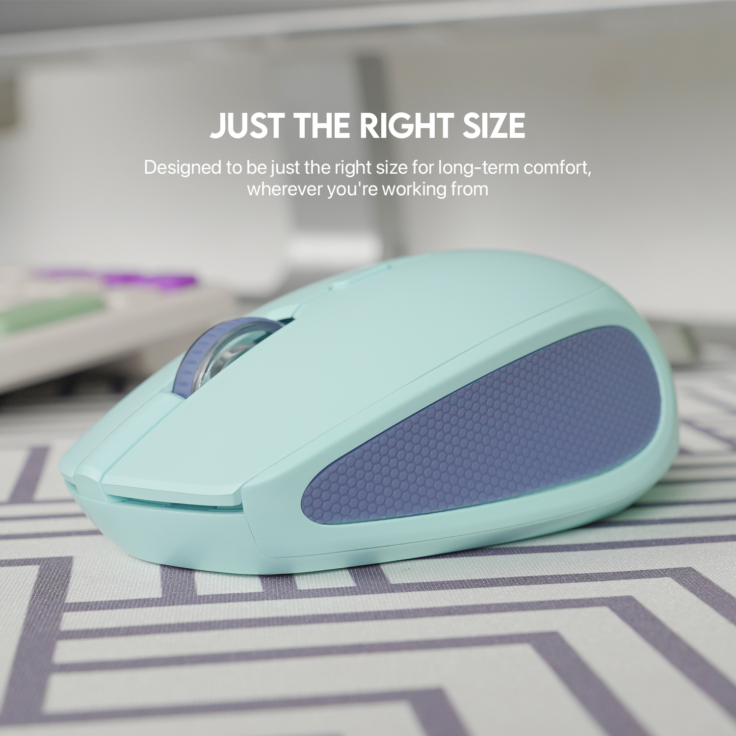 FANTECH GO W193 DUAL MODE WIRELESS BLUETOOTH Mouse With 2.4 GHz Wireless Connection Adjustable DPI 1600 Ergonomic Design For Gaming Gammer Office Home AA Battery Included. 