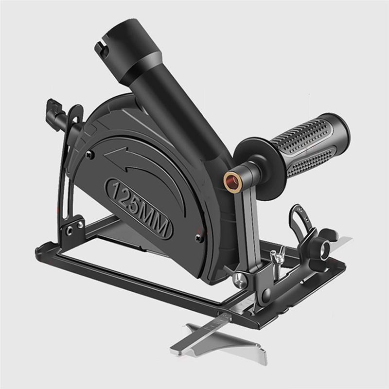 Hand Angle Grinder Converter Stand to Cutter Adjustable Grinder Bracket to Cutting Woodworking Table Tool with Guide Ruler. 