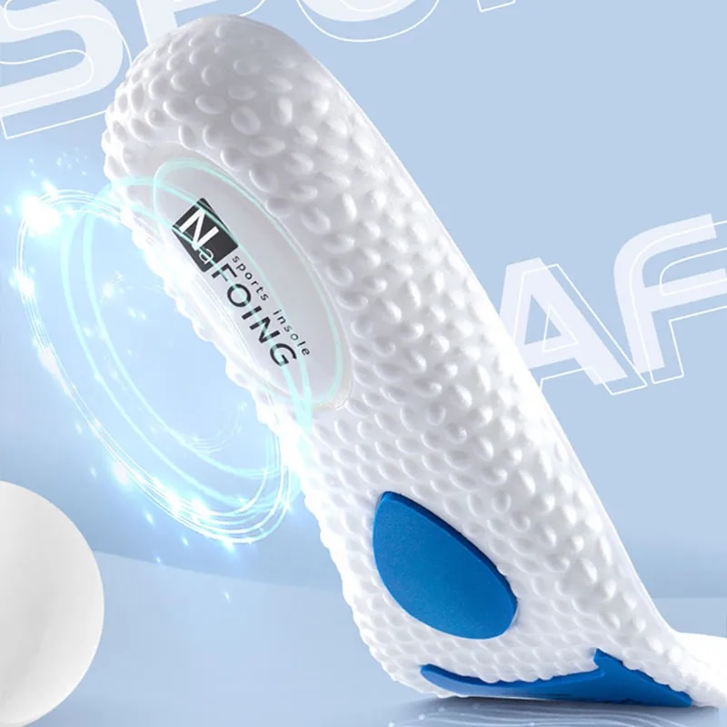 EVA Insoles for Shoes Sole Shock Orthotic Insole Absorption Deodorant Breathable Cushion Running Insoles for Feet Arch Suppor. 