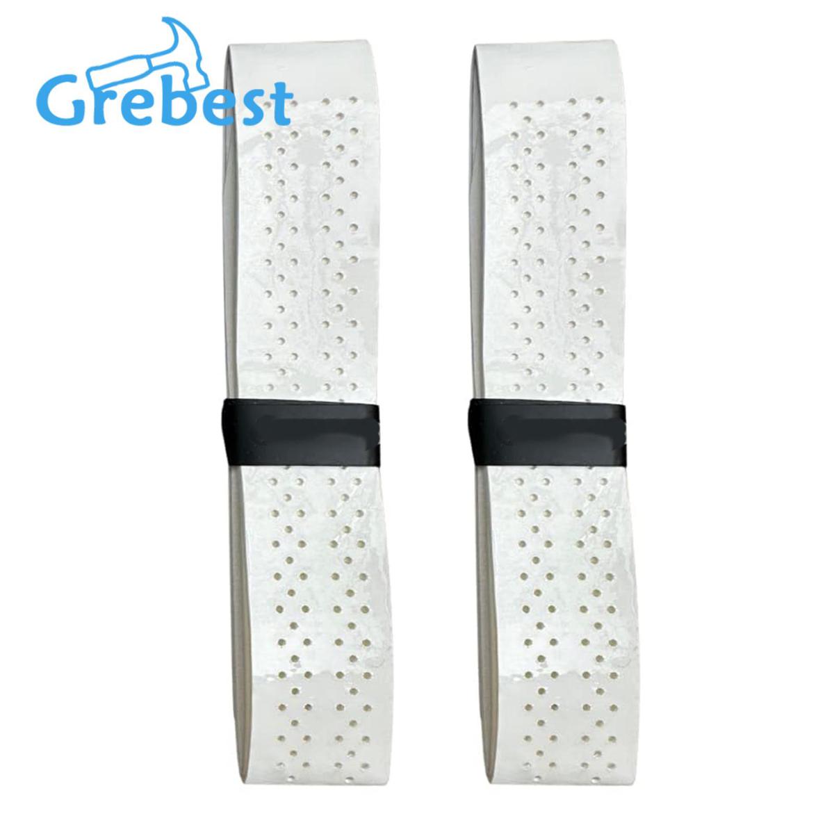 Grip for Pickleball Rackets 2pcs Pickleball Paddle Grip Tape Faux Leather Overgrip Wrap for Racket Non-slip Moisture Wicking Accessories Pickleball Paddle Grip Set