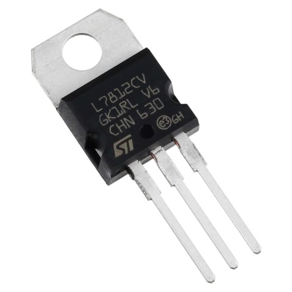 2Pcs- A CLASS LM7812 IC LM7812CV LM7812 Voltage Regulator IC 12V 1.5A 7812  Voltage Regulator IC 3 Pin Leads TO-220 Fixed 12V IC. 