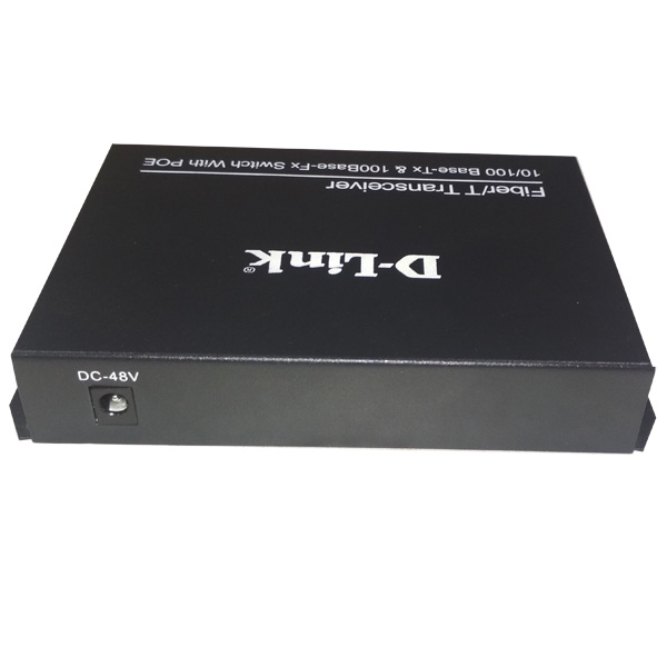 D-link 5-Port 10/100 Switch with 4-Port Poe. 