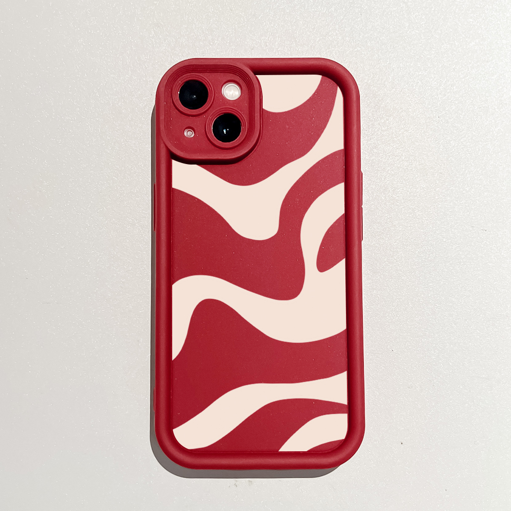 ZCSIBORUI for Redmi K40 Gaming Xiaomi Poco F3 GT Back Cover Zebra Stripe Pattern Soft Camera Protection Rubber Square Ladder Phone Case. 