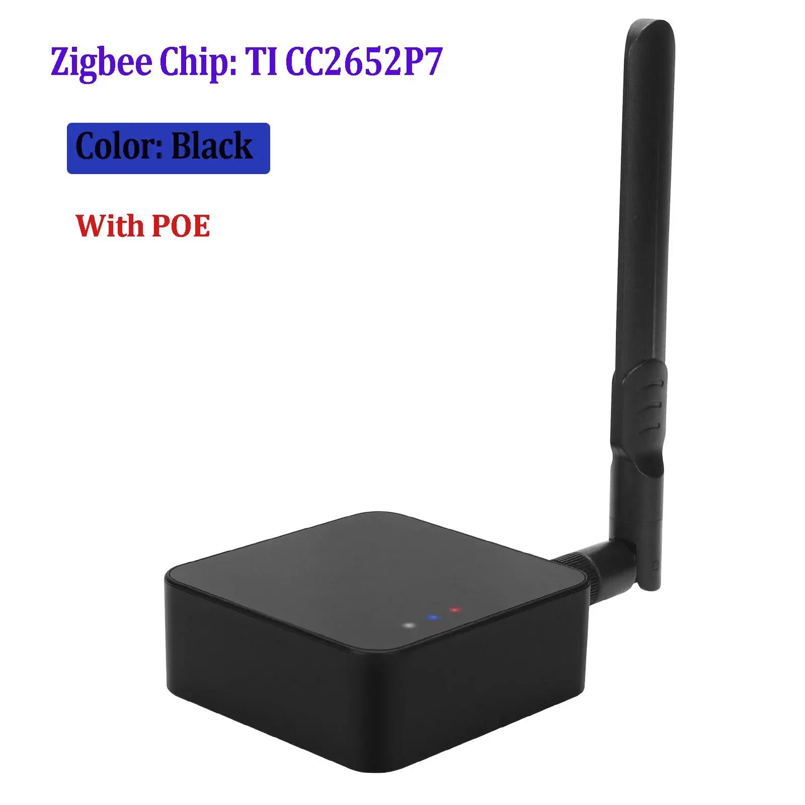 HamGeek HMG-01 Plus / Plus POE ZigBee Gateway Adapter ZigBee 3.0 Network Coordinator Support Ethernet LAN/USB/WiFi/Bluetooth. 