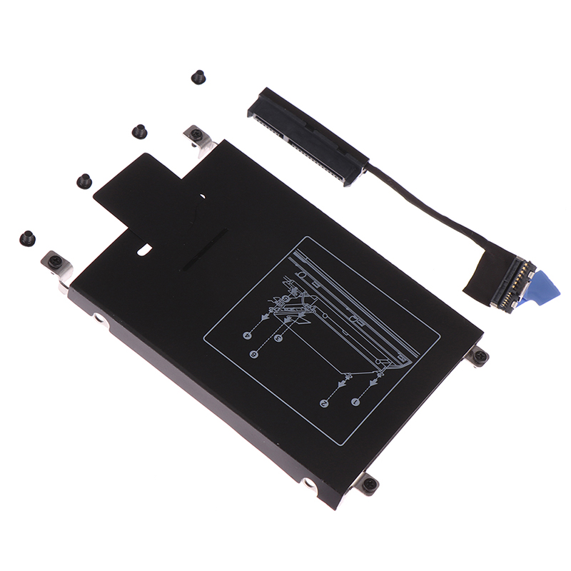 Hard Drive Caddy Bracket & HDD Cable Connector For HP 640 645 650 655 G1 G2 Eatop
