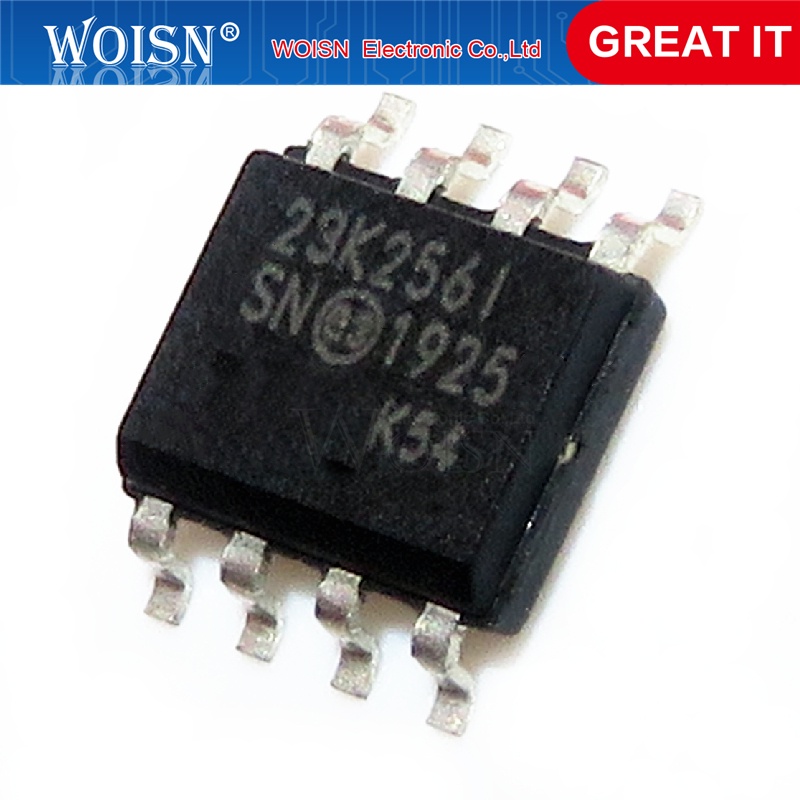 5pcs/lot 23K256-E/SN 23K256-I/SN 23K256 SRAM 256KBIT 20MHZ 8SOIC IC Best quality In Stock