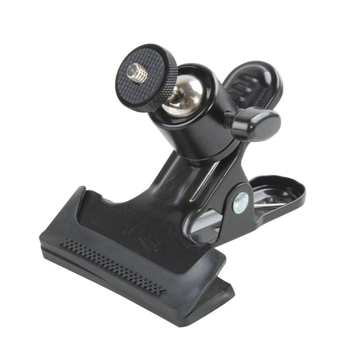 Multi-function Clip Clamp Holder Mount Tripod Head with Standard Ball Head 1/4 Screw photography accessories for Camera holder