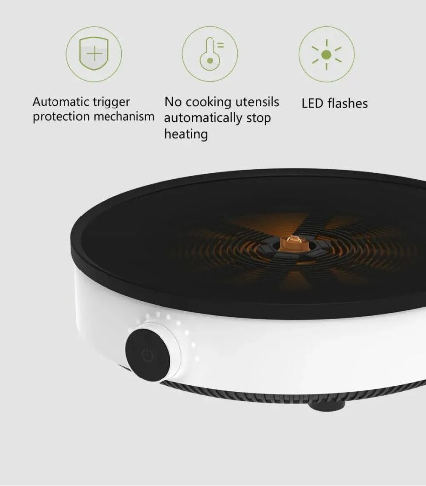 Xiaomi Mijia Induction Cooker youth version 2100w Precise Control Power -  Black. 