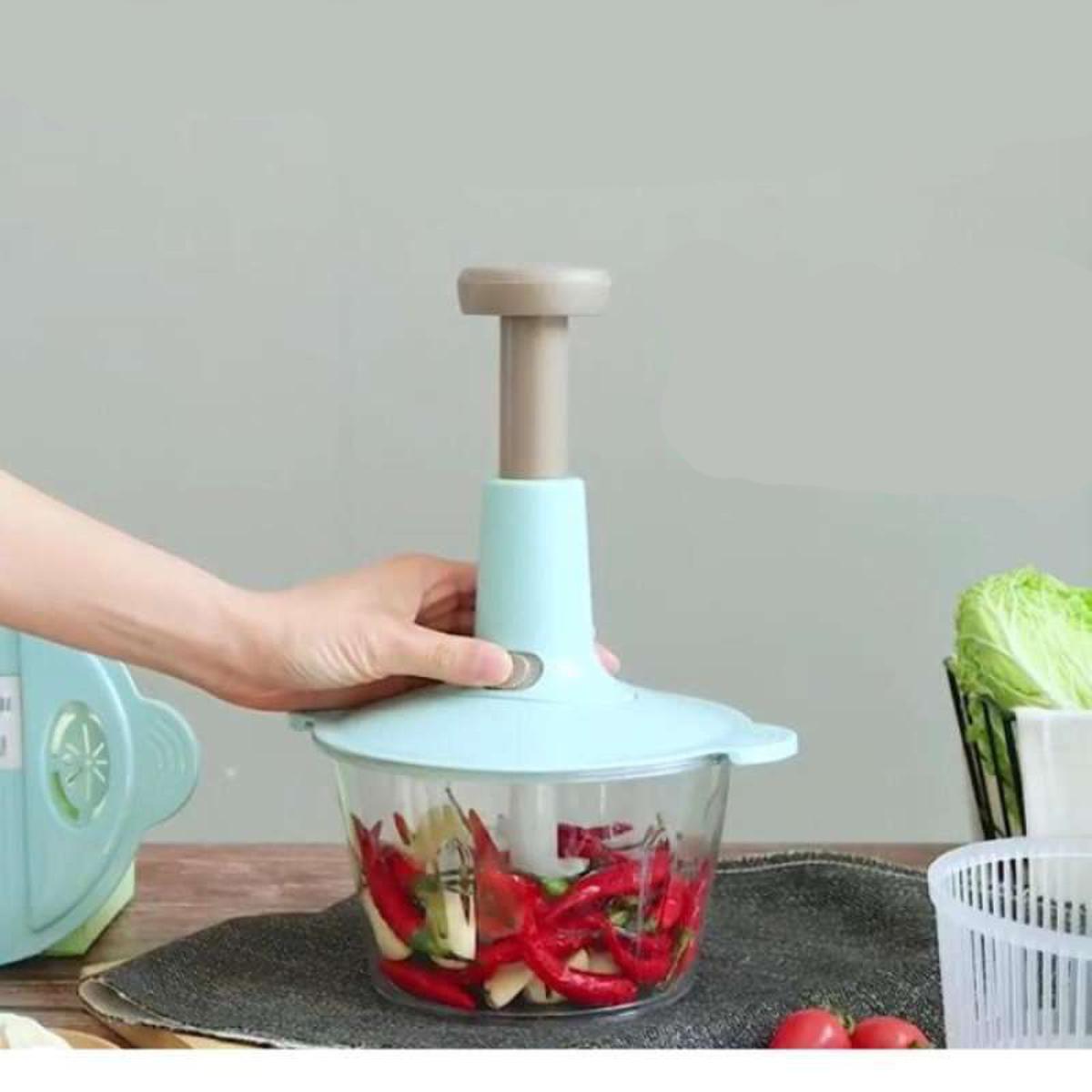 Multi funtion grinder Hand pushing cooker Food meat vegetable chopper