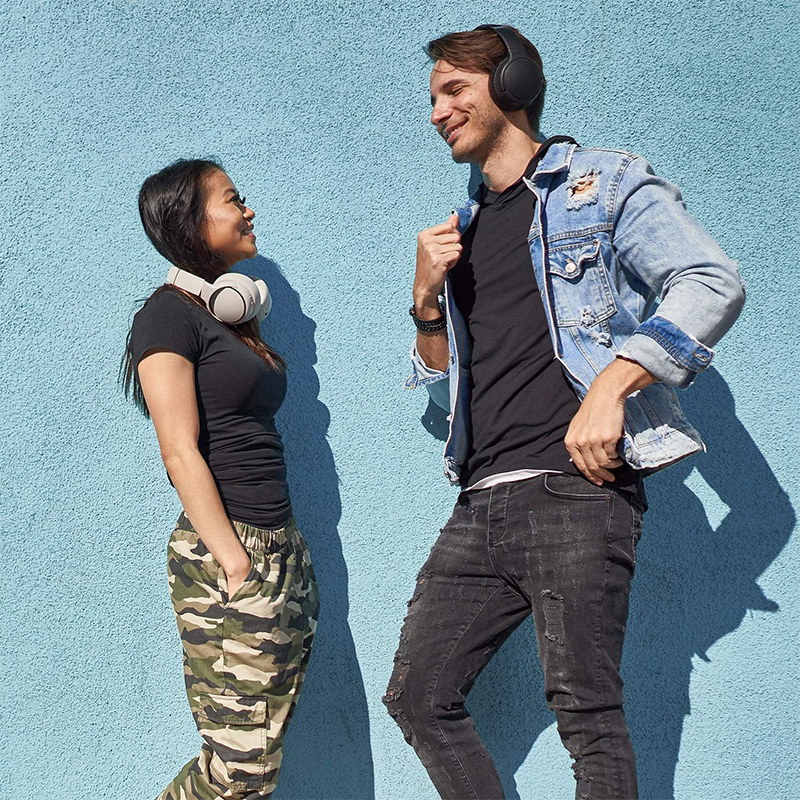 Panasonic RB-M300B Deep Bass Wireless Bluetooth Immersive Headphones with XBS DEEP and Bass Reactor. 