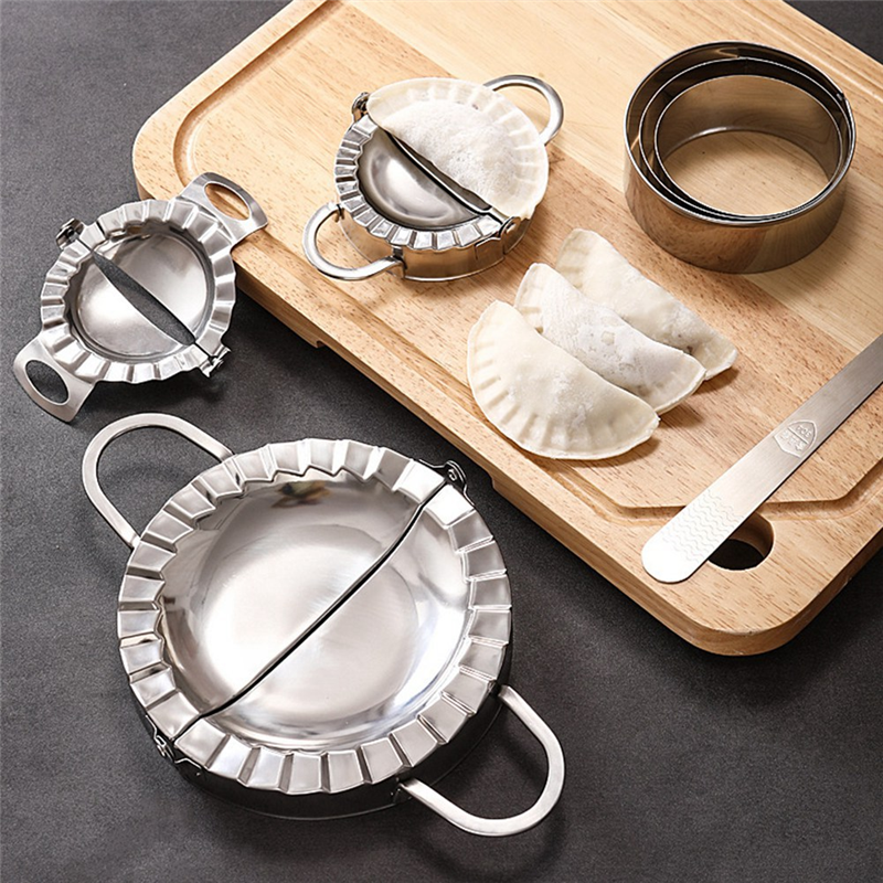 Ravioli Shaper Dumpling Maker Stainless Steel Dumpling Ravioli Shaper Set for Making Ravioli