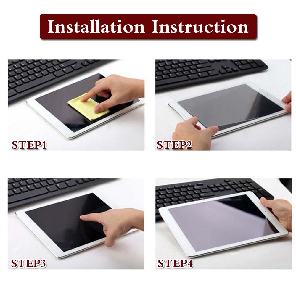 Screen Protector Film for Apple IPad Air 9.7 Inch A1474 A1475 A1476/ IPad Air 2 9.7 Inch A1566 A1567 for Tablet. 
