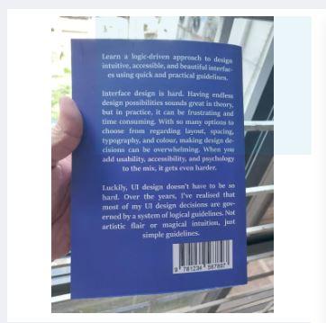 Practical UI: UI design book by Adham Dannaway | Color Print | Paperback. 