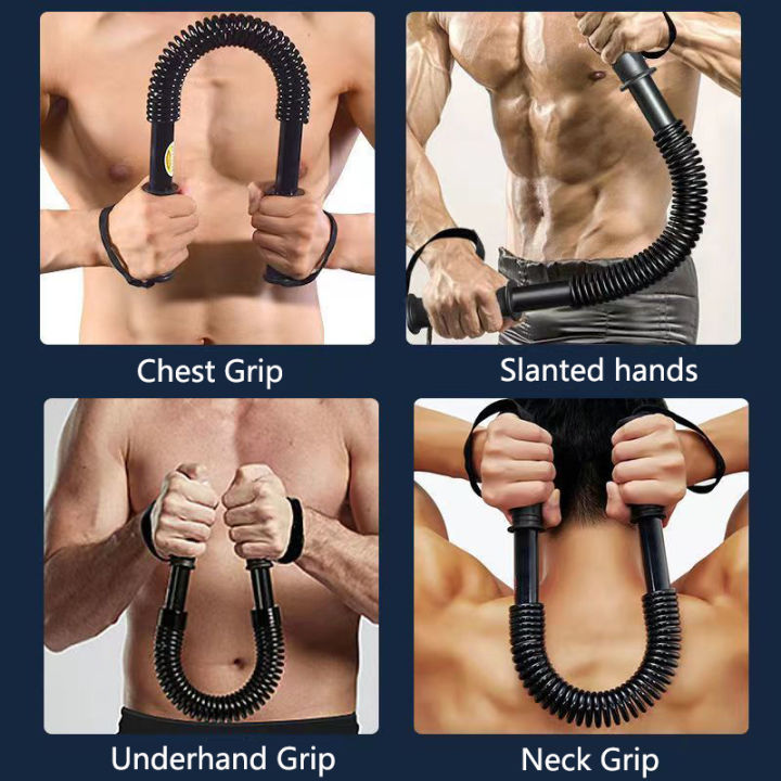 ( 50KG )Spring Arm Strength Hand Gripper Arm Power Twister Gym Expander by NIPA SHOP BD. 