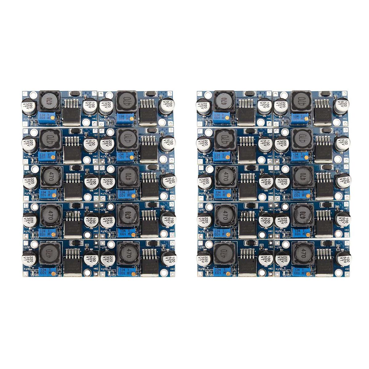 20X Lm2596 Dc-Dc Step-Down 3A Adjustable Buck Stable Tension 24V Zu 12V 5V 3V