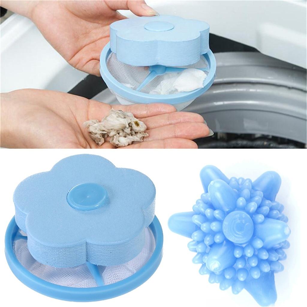Washing Machine Laundry Filter Bag Home Floating Lint Hair Catcher Mesh Pouch