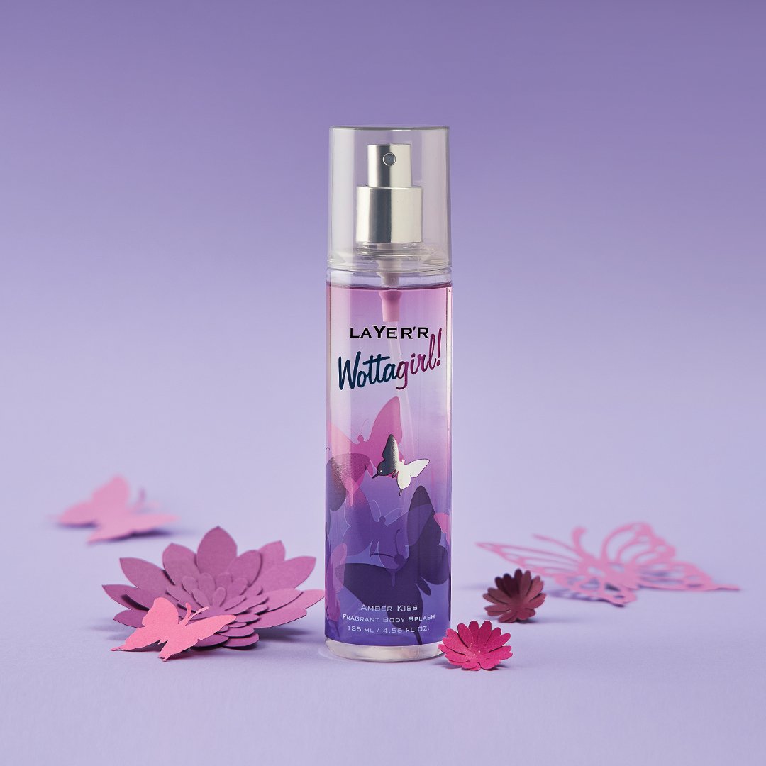 Layer'r Wottagirl Amber Kiss Body Splash – Shajgoj