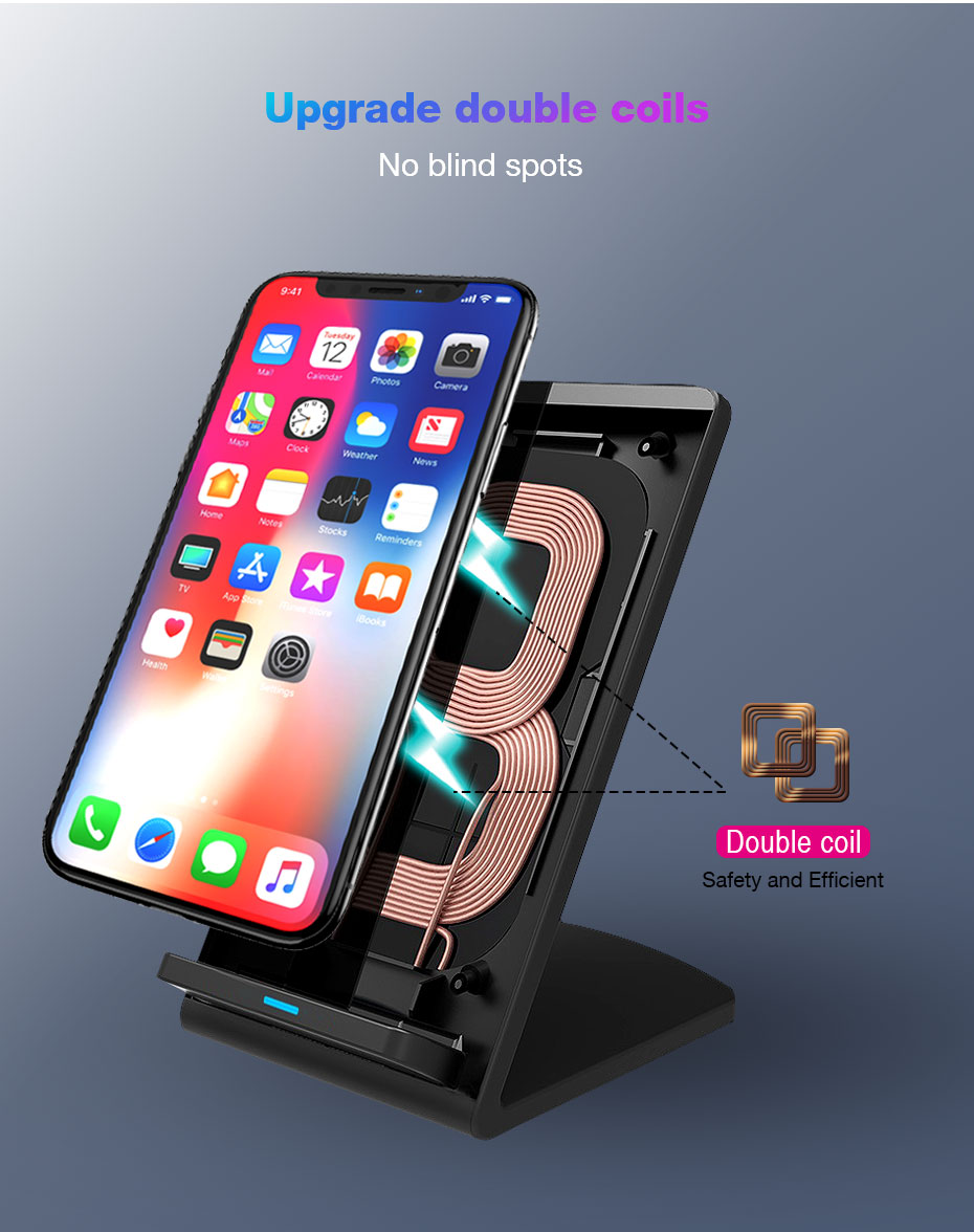 【happy one】Wireless Charger Samsung A3 A5 A7 2015 A7 A8 + Wireless Charger QI Receiver Charging Pad Dock Case Phone Accessory. 