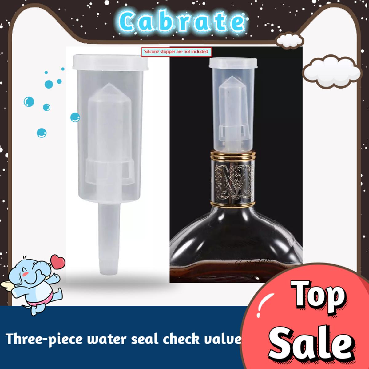 Airlock One Way Exhaust Water Sealed Check Valve for Fermentation Making Brewing