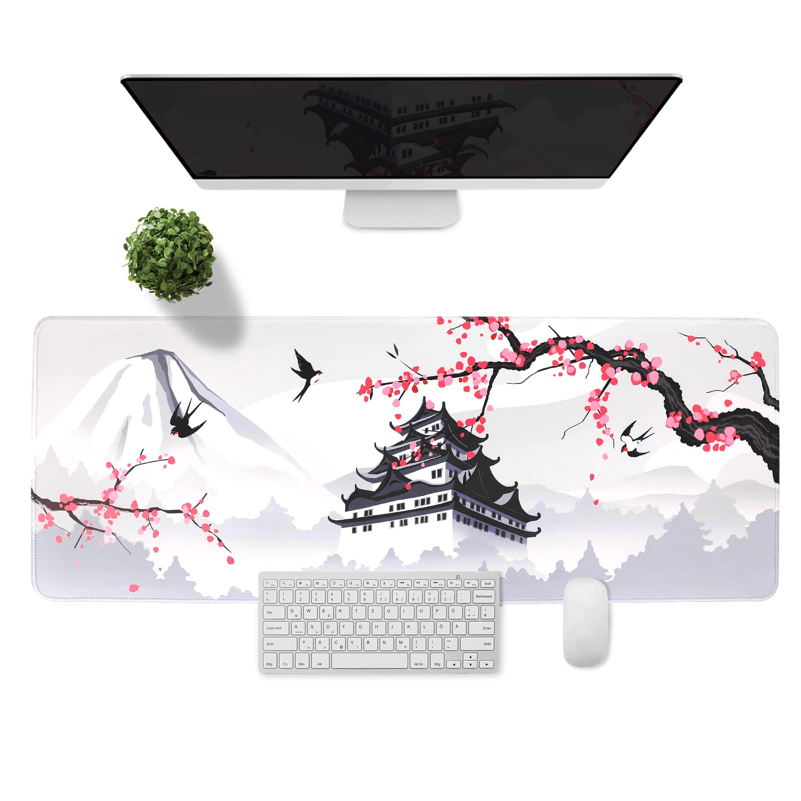 Laptop rat big mouse pad xxl rubber keyboard mouse carpet anti-slip gamer mouse pad label pad. 
